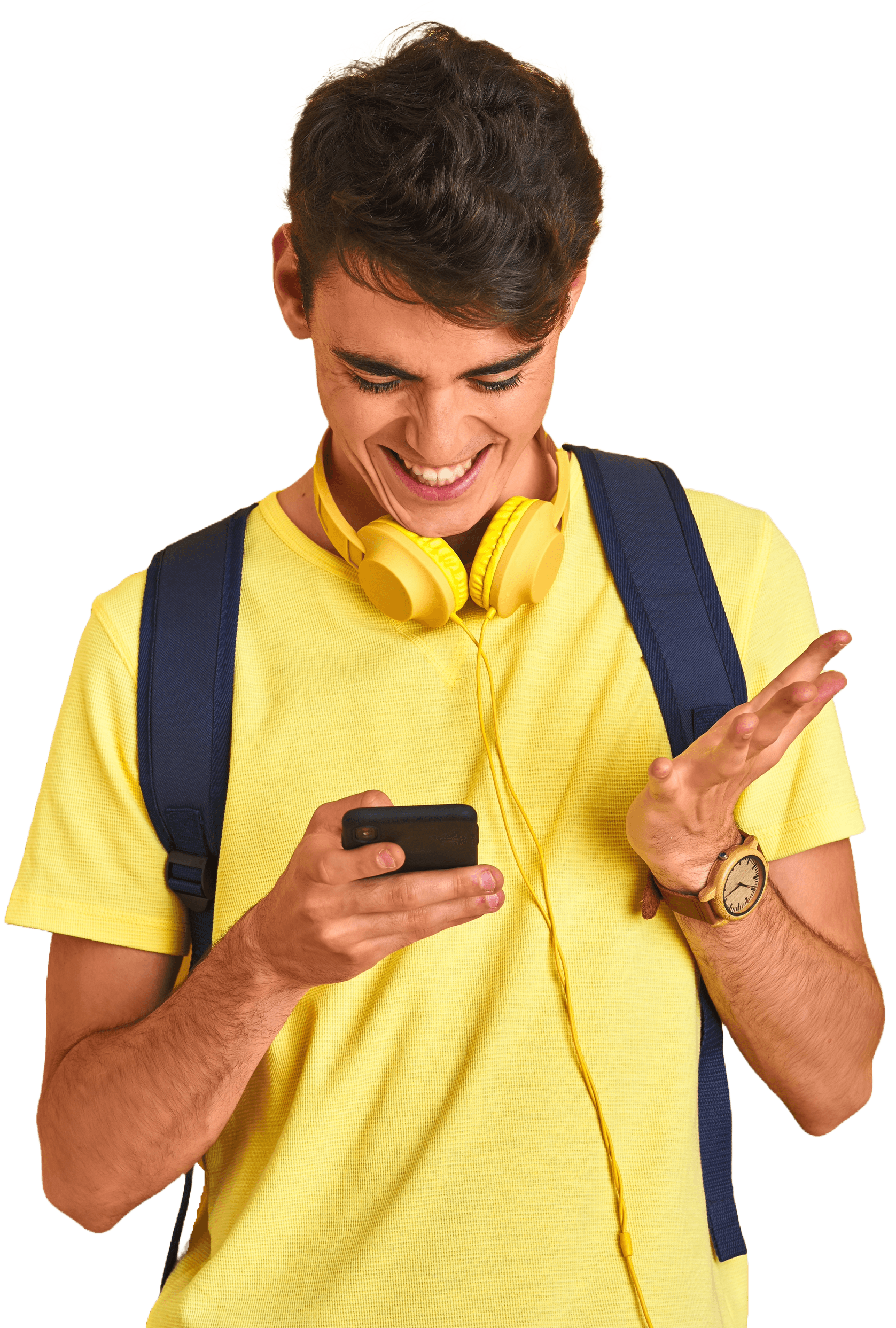 Student finds his best fit by taking the quiz.